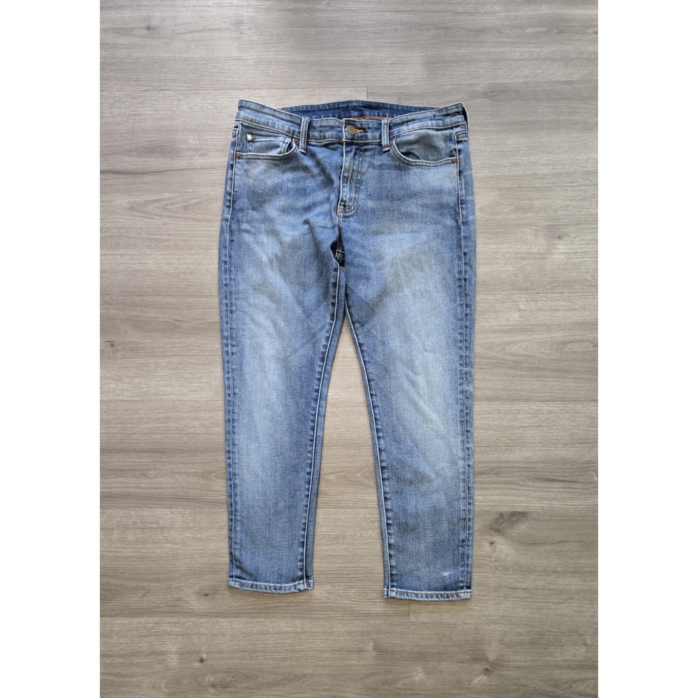 Denim & Supply Ralph Lauren Jeans Womens 31 Blue Crop Skinny Stretch Denim